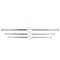 Polished Chrome Wall Mounted Towel Rack With 3 16 Inch Sliding Rails